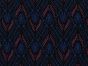 Royal Diamond Jacquard Knit, Blue