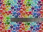 Watercolour Rainbow Hearts Cotton Jersey Print