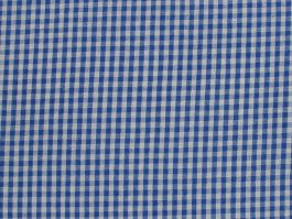 Pure Cotton Gingham Seersucker, Light Blue