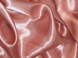 Silk Feel Polyester Satin, Peach