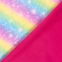 Fleeced Backed Showerproof Soft Shell, Rainbow Stargaze